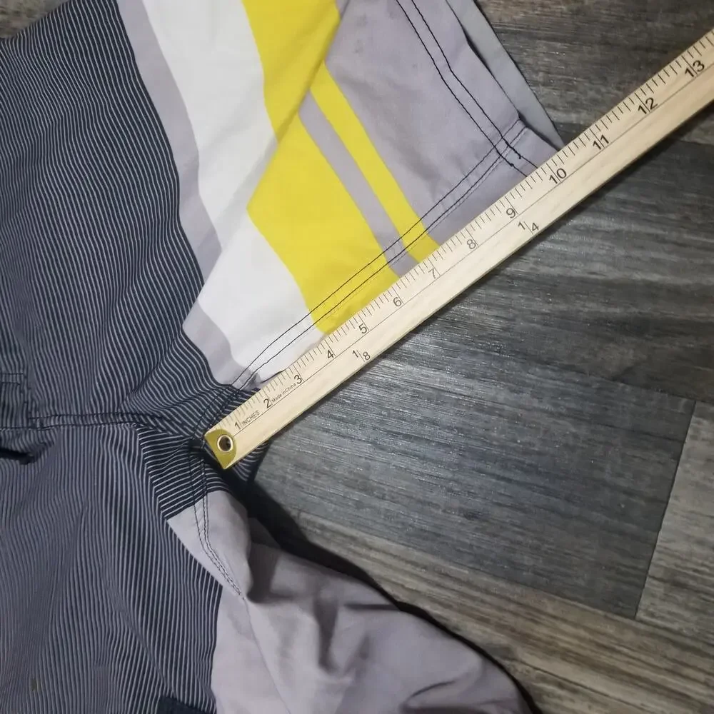 Killer Dana Yellow and Gray Surf Board Shorts Swim Trunks‎ - Men's Size 34